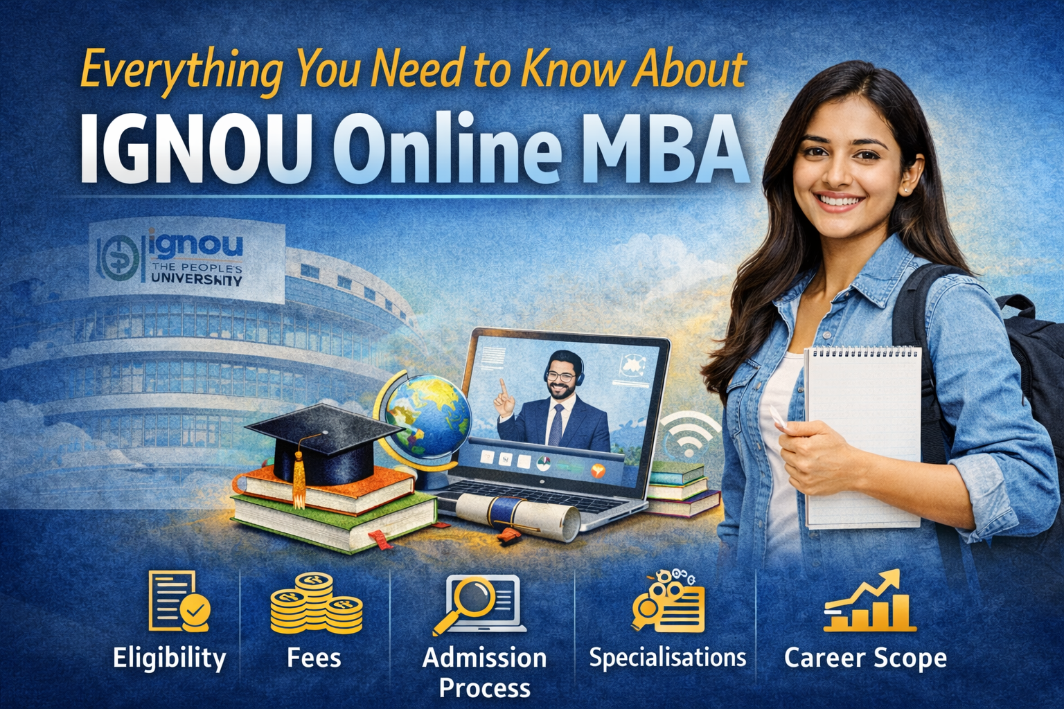 Read more about the article Everything You Need to Know About IGNOU Online MBA