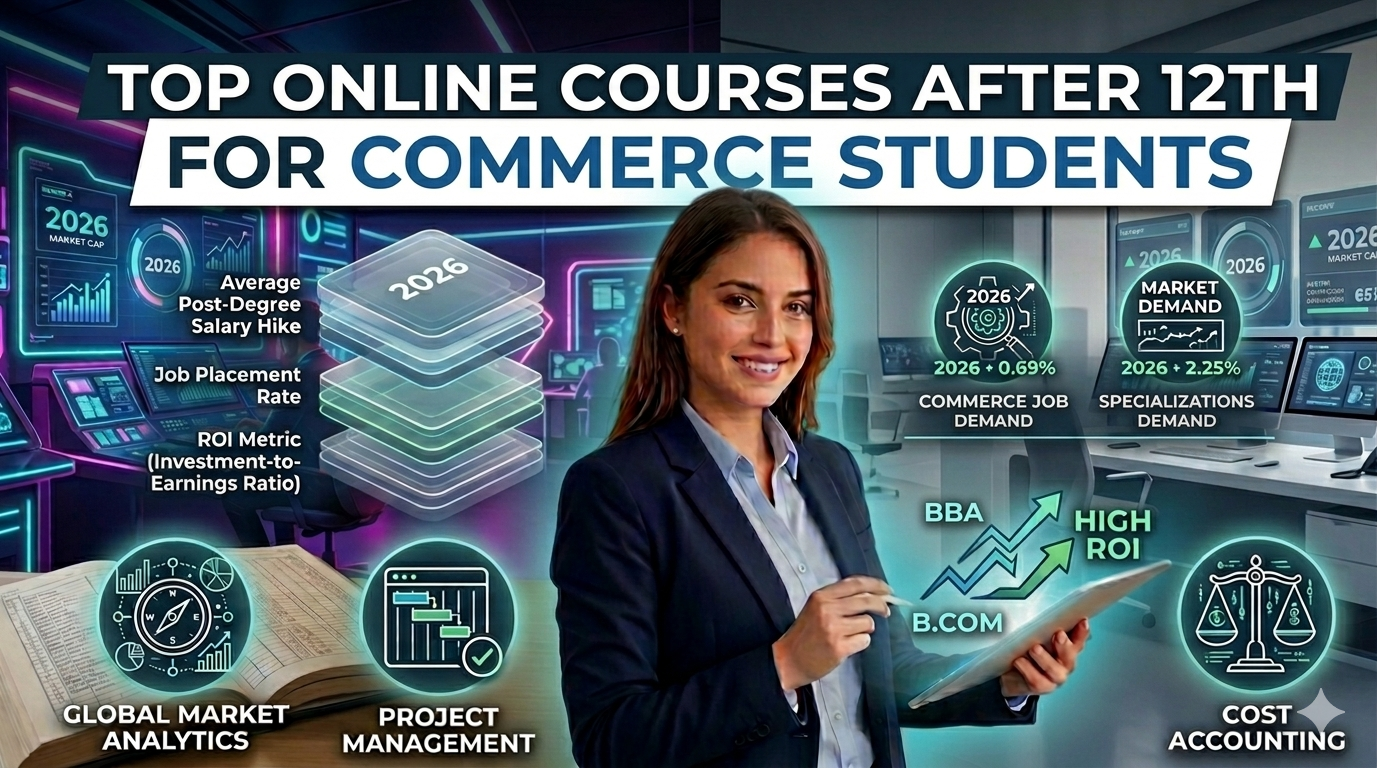 You are currently viewing Top Online Courses After 12th for Commerce Students