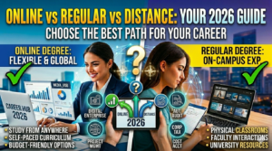 Read more about the article Online Degree vs Regular Degree vs Distance Learning: Full Comparison Guide (2026)