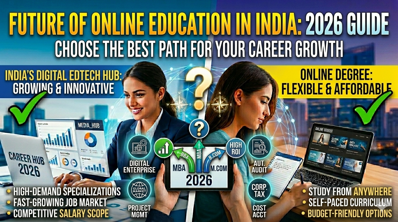You are currently viewing Future of Online Education in India: Trends, Jobs & Salary Scope 2026