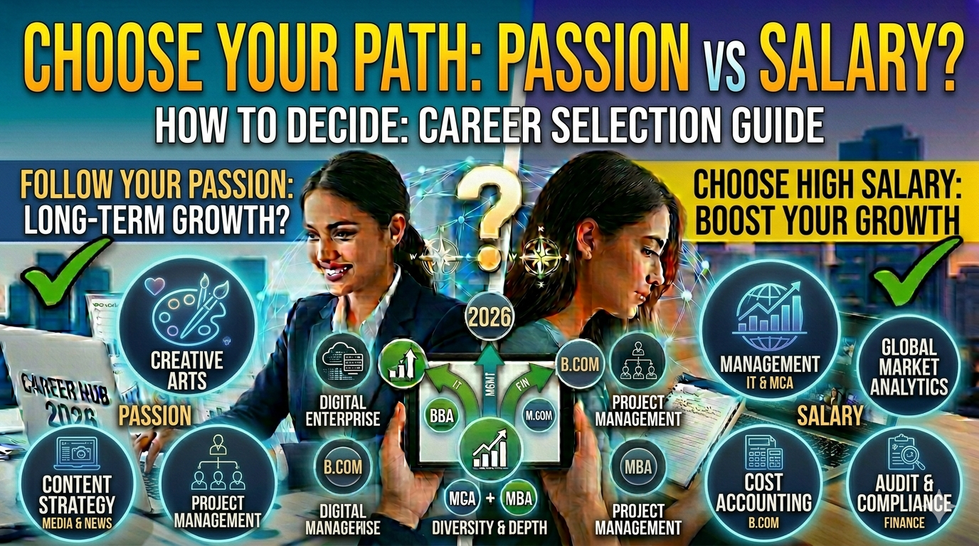 You are currently viewing How to Choose Between Passion vs Salary in Career Selection