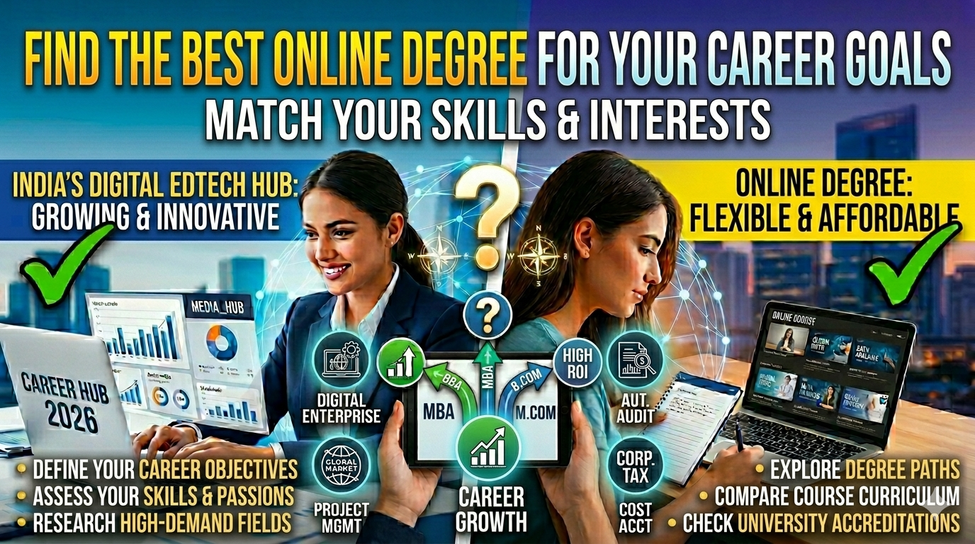 You are currently viewing Which Online Degree Matches Your Career Goals? (Complete Guide)