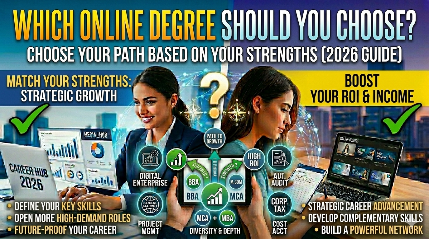 You are currently viewing Which Online Degree Should You Choose Based on Your Strengths?